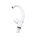 Llave Plástica Cuello de Ganso para Fregadero AQUA-Q